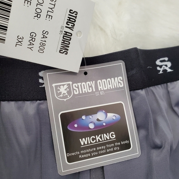 Bundle 2 New! Stacy Adams Boxer Brief. Bundle of 2. Gray. Size 3XL. As… - Picture 6 of 6